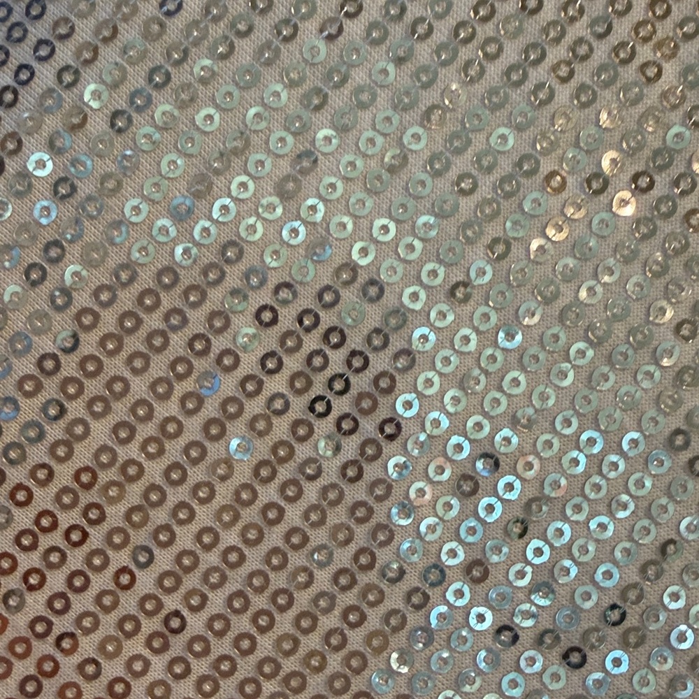 Time and Tru Gold Sequin Pencil Skirt XS - Picture 7 of 9